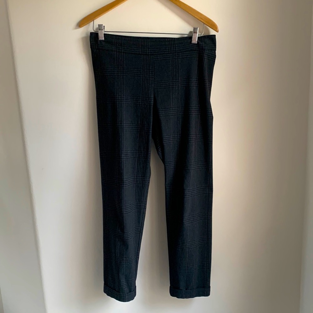 Avenue Montaigne Dark Brown Stripe Print Tights/Pants Size 8